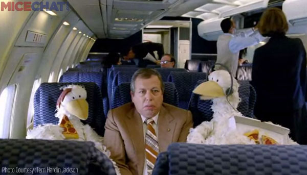 chickens on Plane