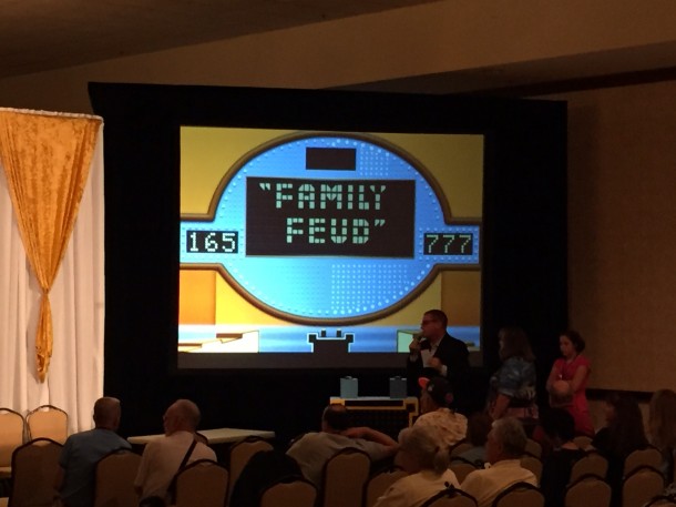 Hastin Zylstra hosts the Disney themed Family Feud