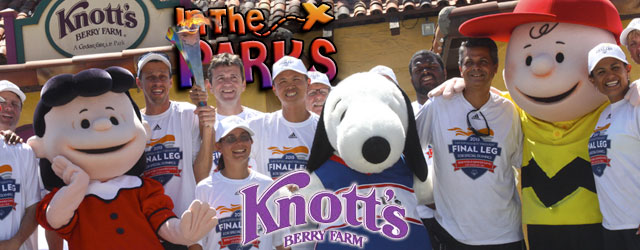 Knotts Berry Farm Host Special Olympics Torch, Park Update