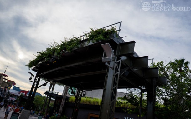 This railroad motif is a big part of the West Side of Disney Springs.