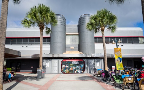 The colors at the Animation building are a little darker now.