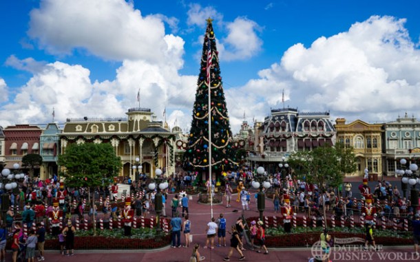 Typically, the parade tapes for TV and then the tree goes up. It seems this year is different!