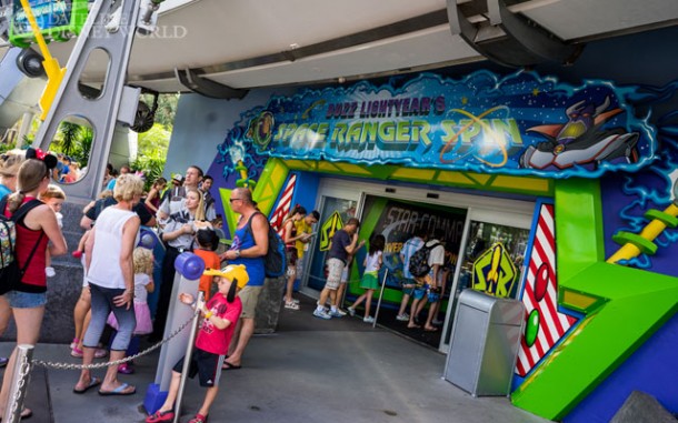 Buzz Lightyear's Space Ranger Spin turned 17 years old this week.