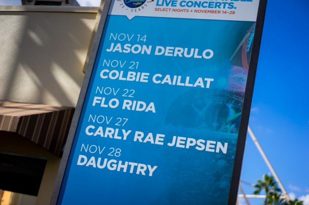 Big concerts at the Studios stage this month!