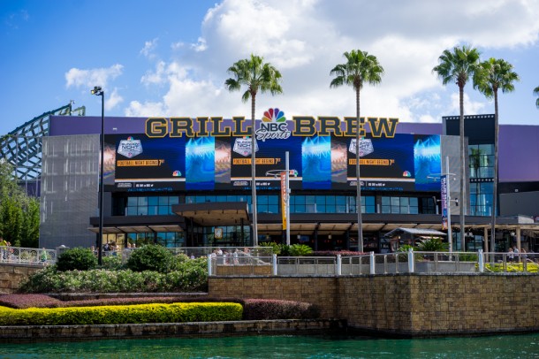 NBC Grill Brew has been pretty successful and is now serving for lunch as well as dinner.