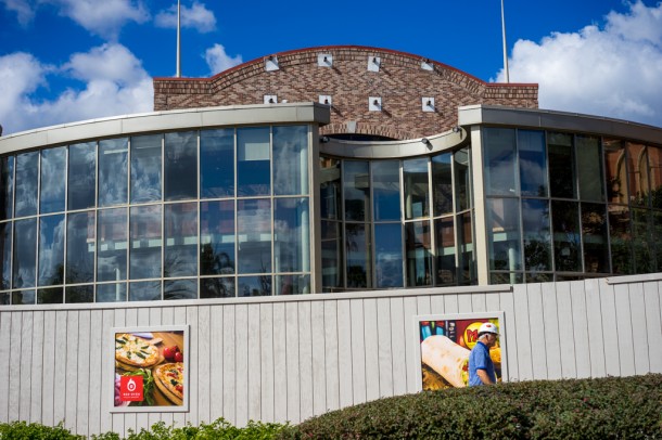 NBA restaurant is still coming down to make way for something new.