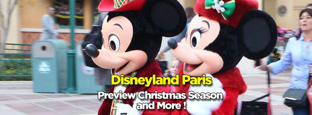 Disneyland Paris Christmas Preview