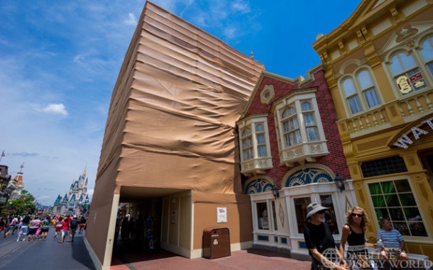 Lots of refurbishments took place in Magic Kingdom this year.