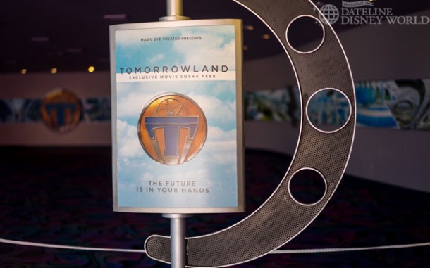Captain EO closed for a Tomorrowland preview.
