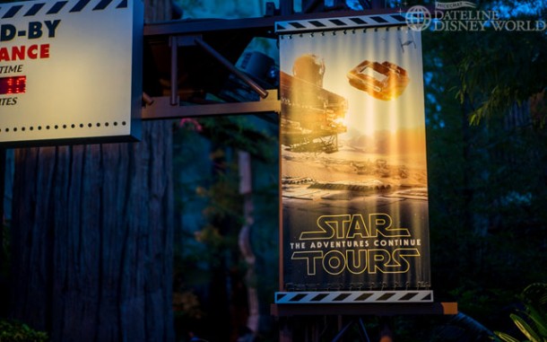 Star Tours has seen a change that features the Jakku planet from Episode VII.