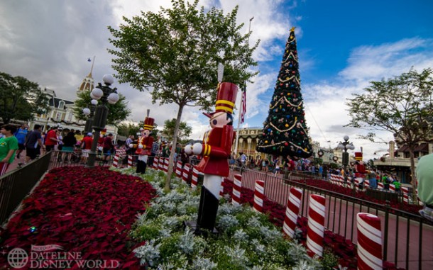 The park is looking great during the holiday season.