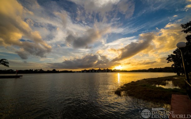 The skies opened up for a beautiful sunset, of course, the minutes after I left the park for the day!