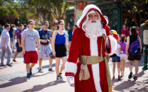 The first storyteller we saw was Pere Noel in France.