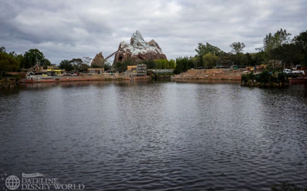 View of the progress on Rivers of Light, which bows this spring.