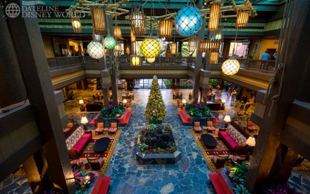 The lobby of the Polynesian saw some controversial changes.