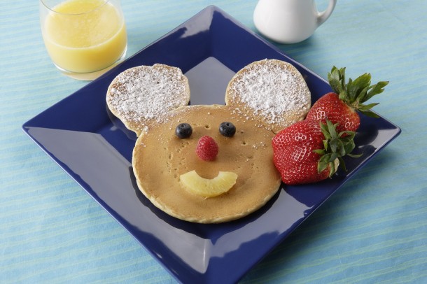 &Ograve;Mickey Mouse Pancakes&Oacute;, Riverbelle Terrace, Disneyland Park