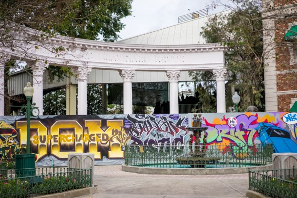Beetlejuice has performed its final show, and now has Fast and Furious: Supercharged themed walls in front of it.