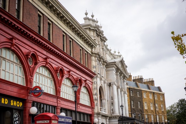 An overcast day in London.