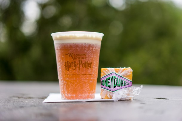Butterbeer and Butterbeer fudge.