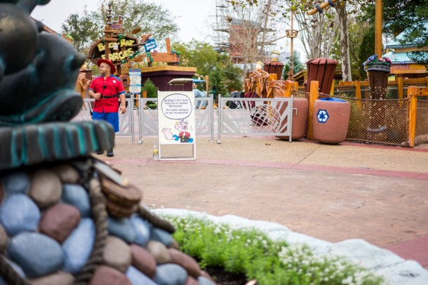 Popeye and Me Ship the Olive both down for refurbishment.