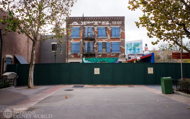 Phineas and Ferb and Cars meet and greets are now closed and behind walls.