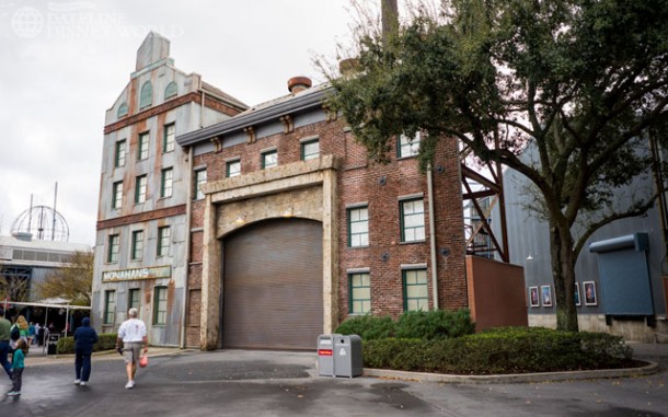 Bulldozers should hit the Backlot Tour facade soon as well. 