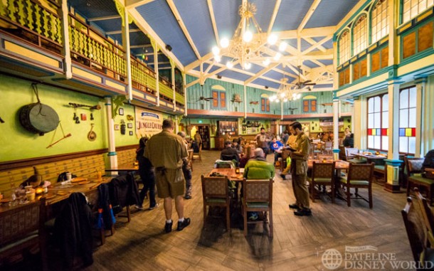 The main dining room.