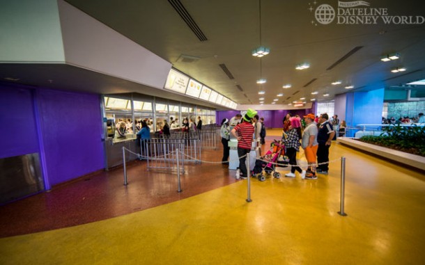 You know it is busy when Tomorrowland Terrace is open for business.