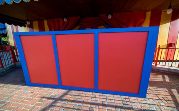 The Dumbo photo op is being refurbished.
