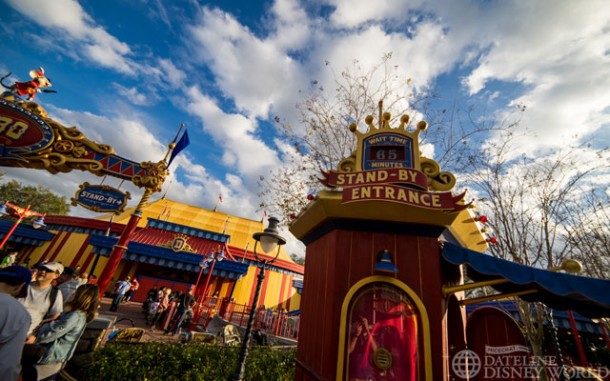 65 minute wait for Dumbo.