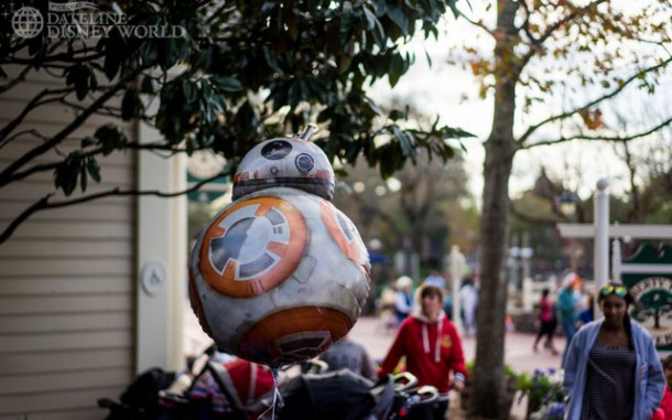 BB-8 balloons are everywhere now.