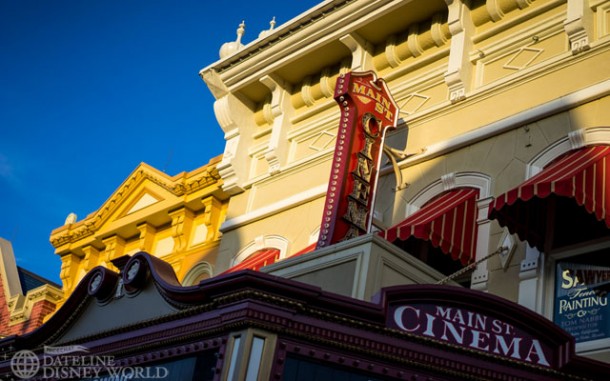 Love the late afternoon lighting on Main Street USA.