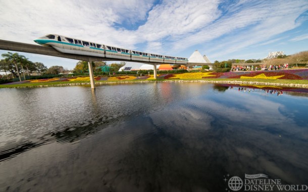 More flower bed and monorail goodness!