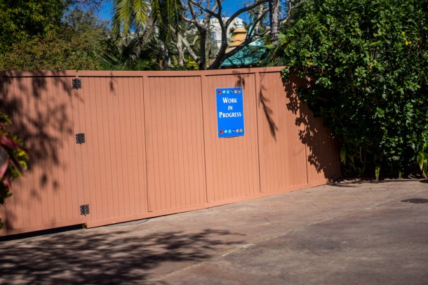 Jurassic Park River Adventure closed for refurbishment.