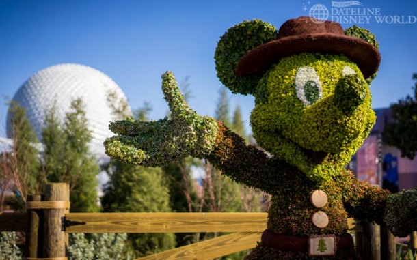Ranger Mickey joins them to celebrate the 100th anniversary of the National Parks Service.