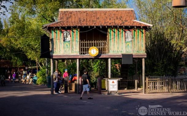 Kali River Rapids is still closed for its annual winter refurbishment.