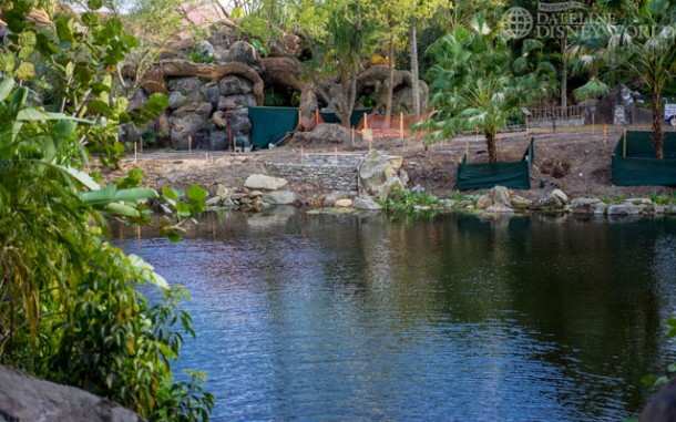 Curious to see what all this work is on the Harambe side of Discovery Island.