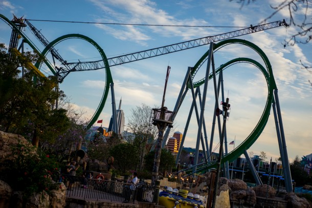 One last look at the Hulk from Seuss Landing.