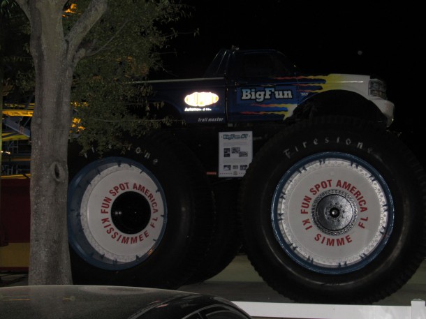 Fun Spot - Monster Truck display