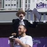 Joey Chestnut Winner Trophy  Knott’s Berry Farm March 19 2016