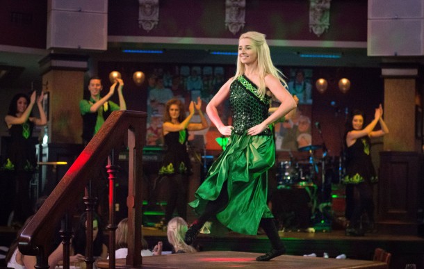 The Raglan Road Dancers will perform during the Mighty St. Patrick's Festival March 11-17 at Raglan Road Irish Pub & Restaurant. A true Irish pub with Dublin roots that includes Irish bands and pro dancers performing on several stages indoors, the restaurant is located at Disney Springs at Walt Disney World Resort. Also on tap during the celebration is a mighty selection of beers, specially crafted food, face painting and plenty of St. Patrick's Day memorabilia. (Tom Burton, photographer)