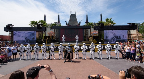 Stormtroopers March at Disney's Hollywood Studios