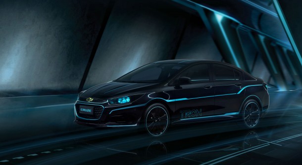 Chevrolet Cruze Show Car Inspired by Disney Film TRON: Legacy