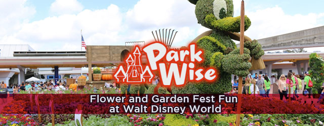 Epcot Flower and Garden Festival Fun at Walt Disney World