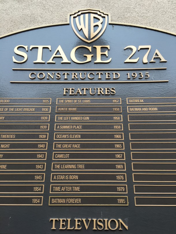 This was the entrance to the Supergirl set. But what made it incredible for me (Fab) is that Auntie Mame, my all-time favorite film (Rosalind Russell, not Lucille Ball) was filmed here.