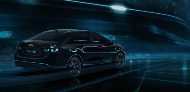 Chevrolet Cruze Show Car Inspired by Disney Film TRON: Legacy