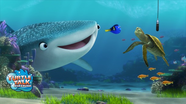 Characters from "Finding Dory" Coming to Turtle Talk with Crush