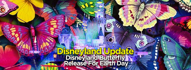 Disneyland Butterfly Release For Earth Day