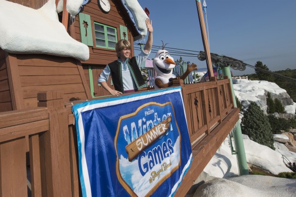 Frozen Games at Disney's Blizzard Beach Water Park