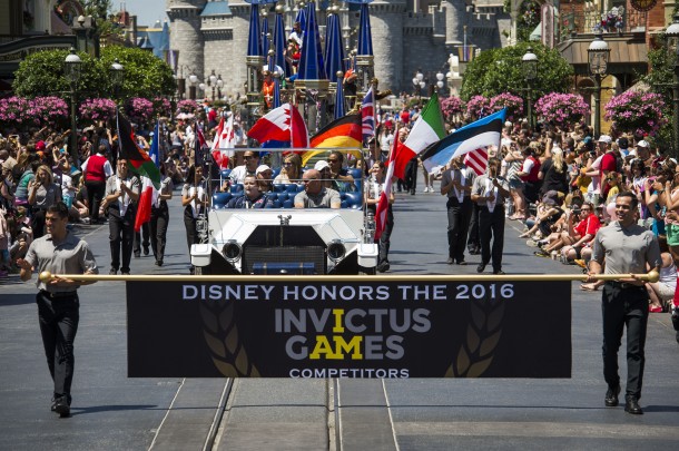 Invictus Games 2016 Parade at the Magic Kingdom